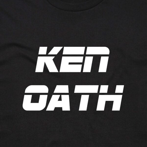 111113 KEN OATH T SHIRT FRONT BLACK ANGLE scaled