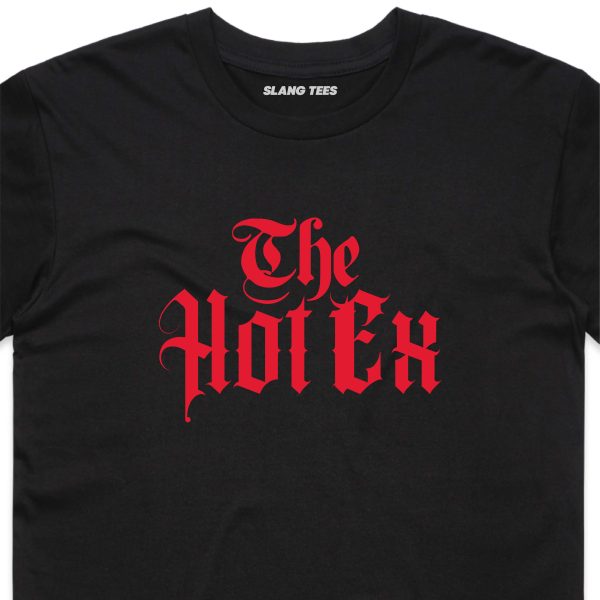 11112 THE HOT EX T SHIRT FRONT BLACK ZOOM