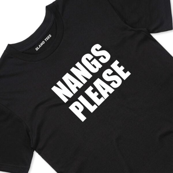 111121 NANGS PLEASE T SHIRT FRONT BLACK TAGS scaled