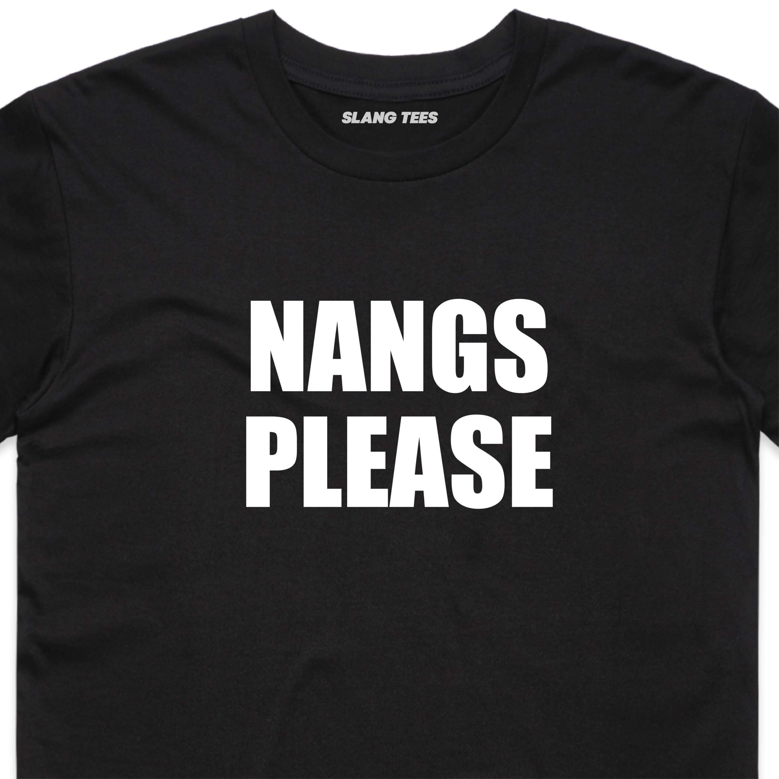 111121 NANGS PLEASE T SHIRT FRONT BLACK ZOOM scaled