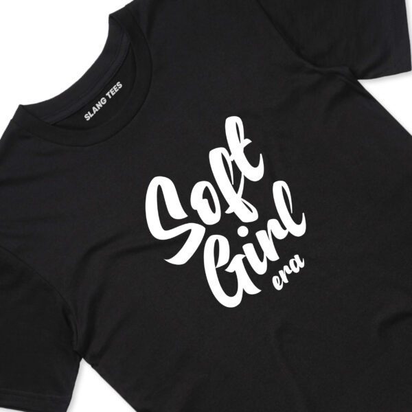 11113 SOFT GIRL ERA T SHIRT FRONT BLACK TAGS