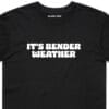 111132 ITS BENDER WEATHER T SHIRT FRONT BLACK ZOOM scaled