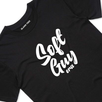 11114 SOFT GUY ERA T SHIRT FRONT BLACK TAGS